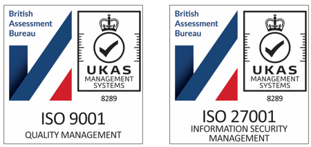 ISO 9001 and 27001 Certifications